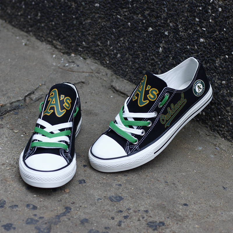 Casual printed low-top canvas shoes unisex