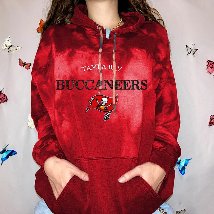 Tampa Bay Buccaneers Women Printed Hoodie