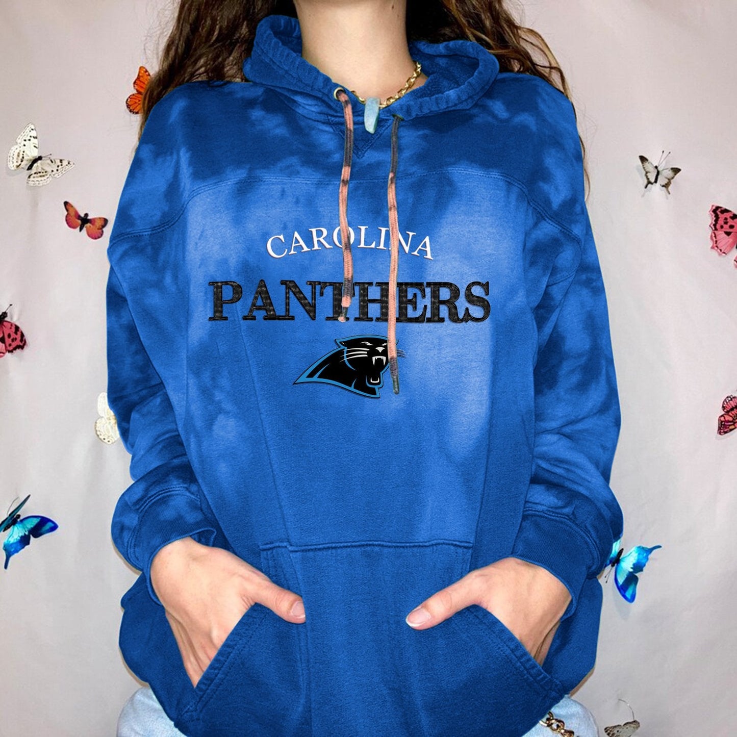 Carolina Panthers Women Printed Hoodie