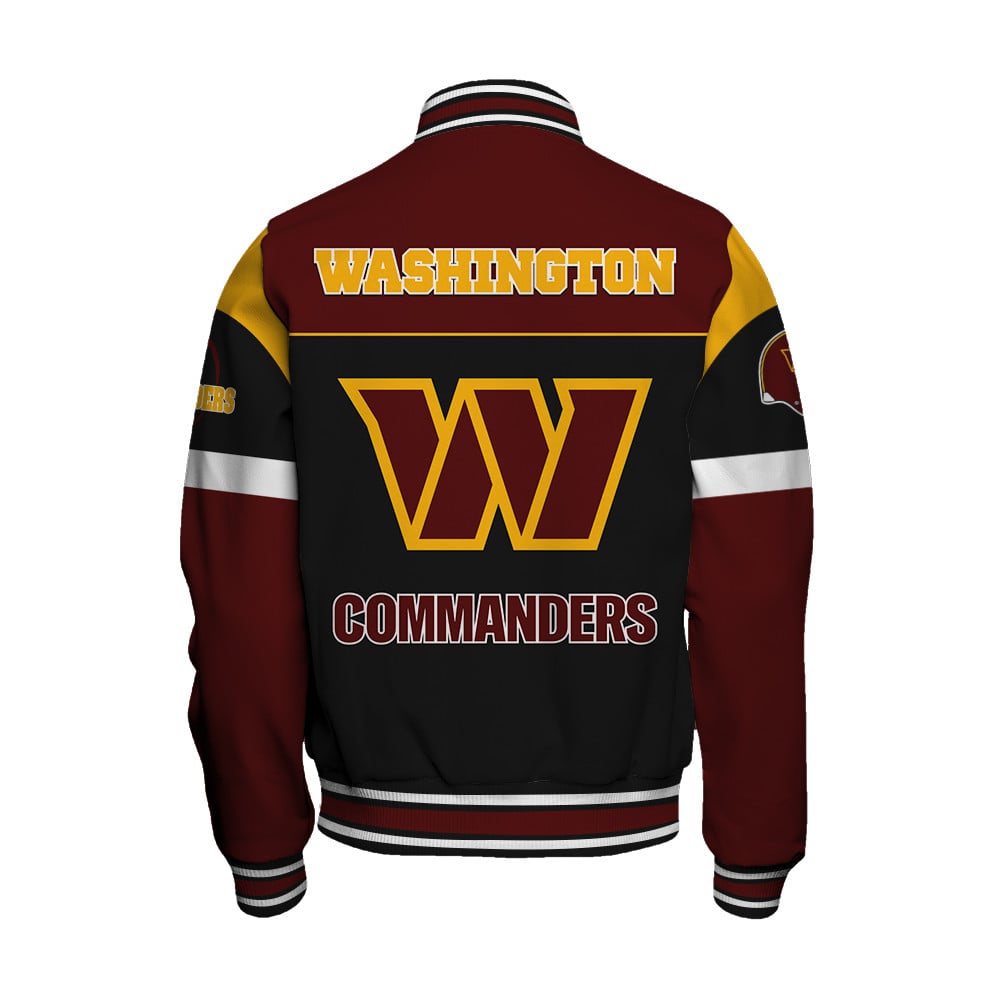 Washington Commanders National Football League 2025 -26 Feel The Power Unisex Varsity Jacket