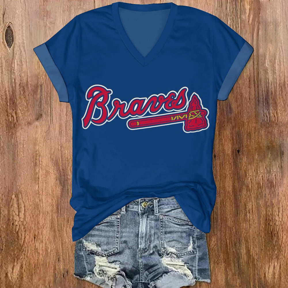 Braves V-Neck T-Shirt