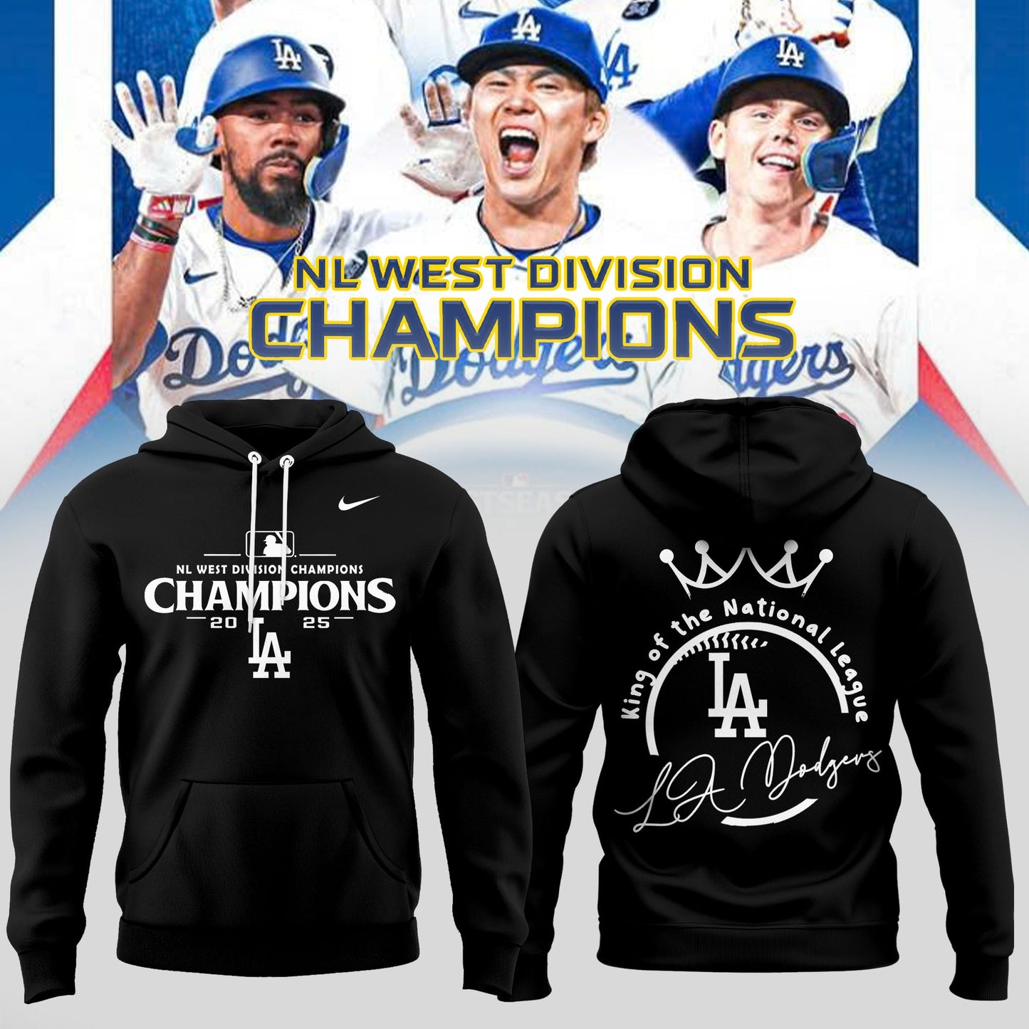 Los Angeles Dodgers NL West Division Champions