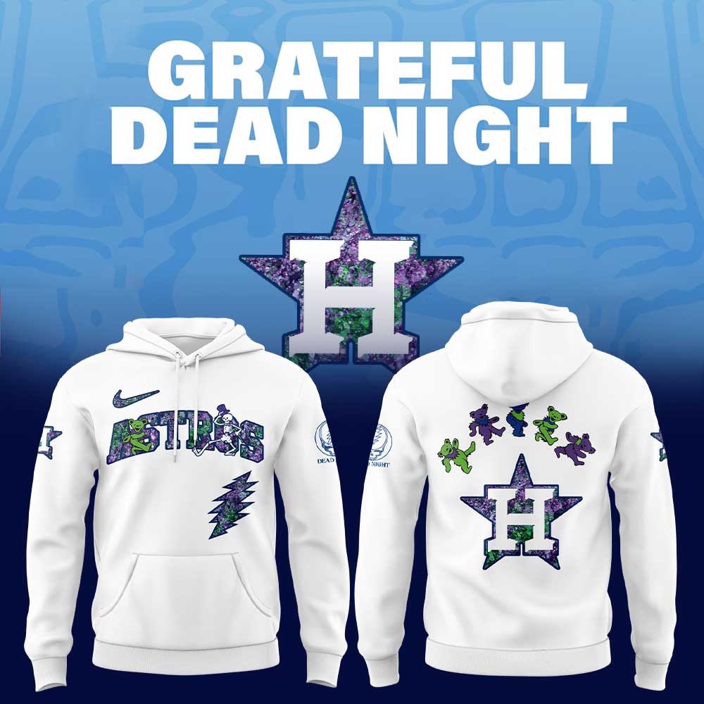 Houston Astros Grateful Dead Night Hoodie