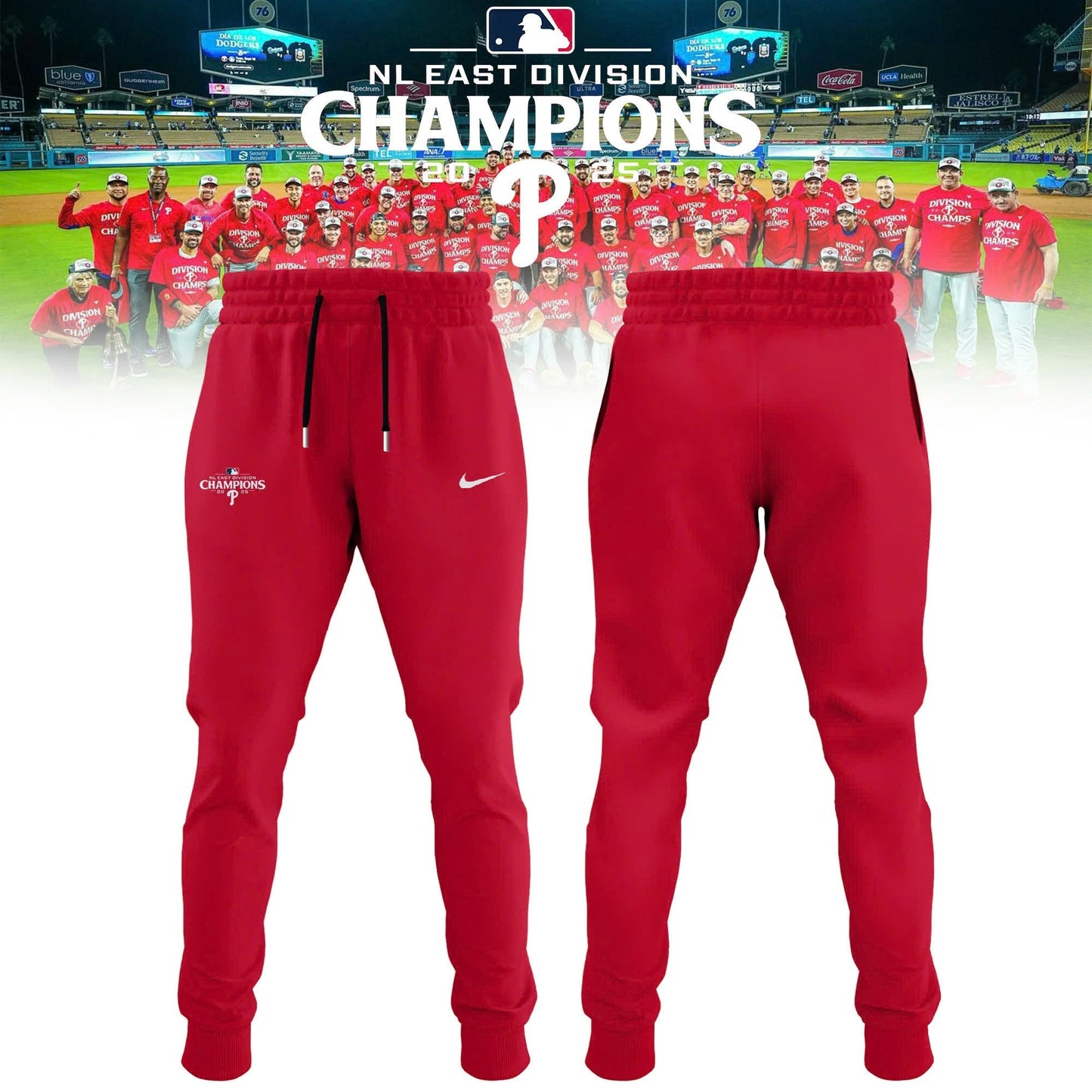 Philadelphia Phillies BACK-TO-BACK NL EAST CHAMPIONS Hoodie