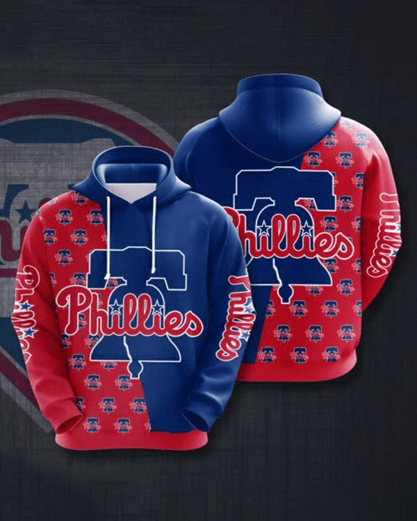 Casual loose contrast printed Hoodie