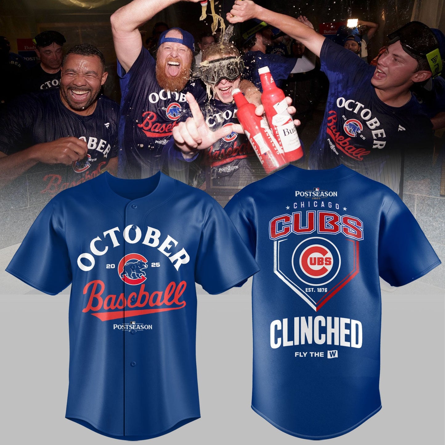 Chicago Cubs 2025 Postseason Limited Edition Jersey