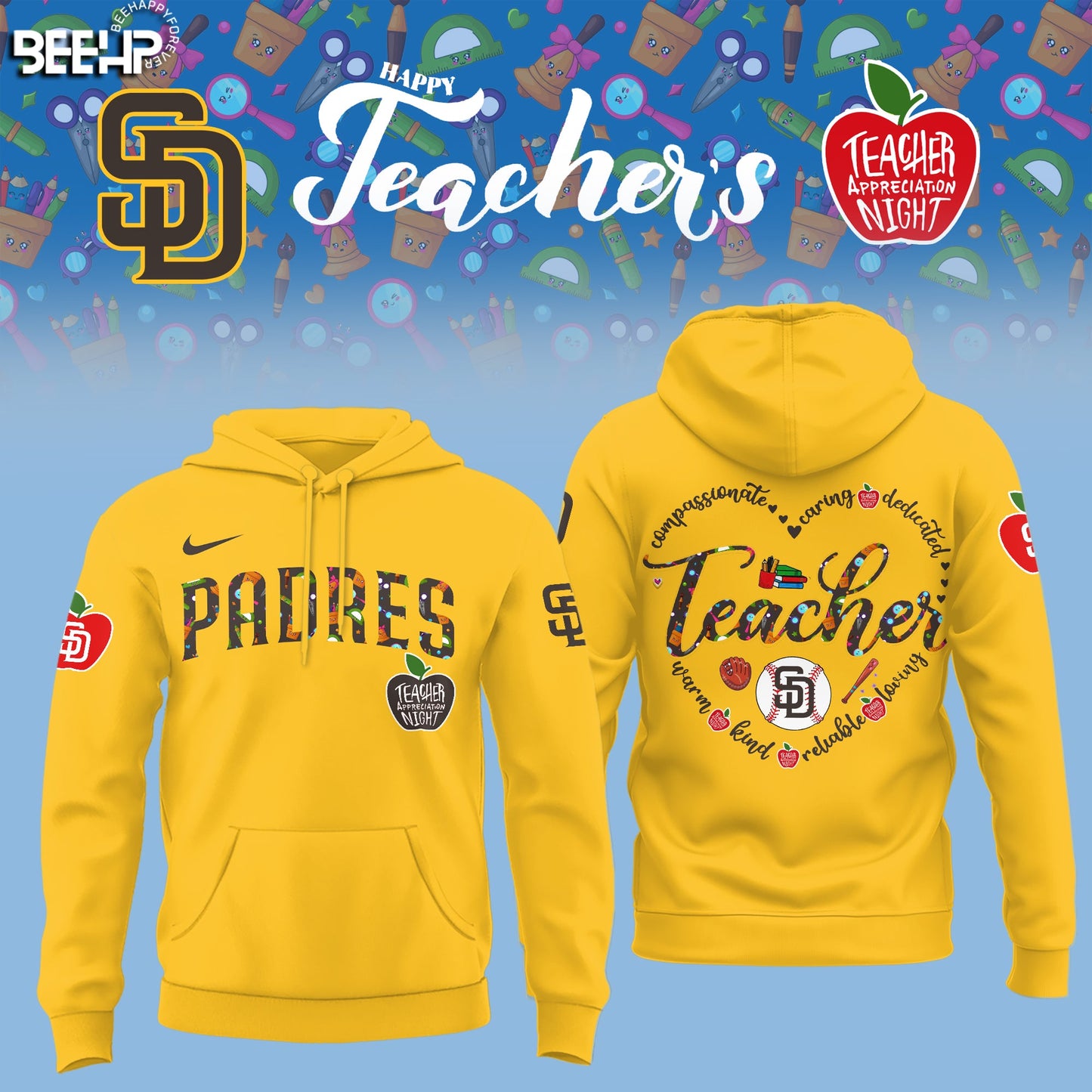 San Diego Padres TEACHER APPRECIATION NIGHT Editions Limited 2025 Shirt
