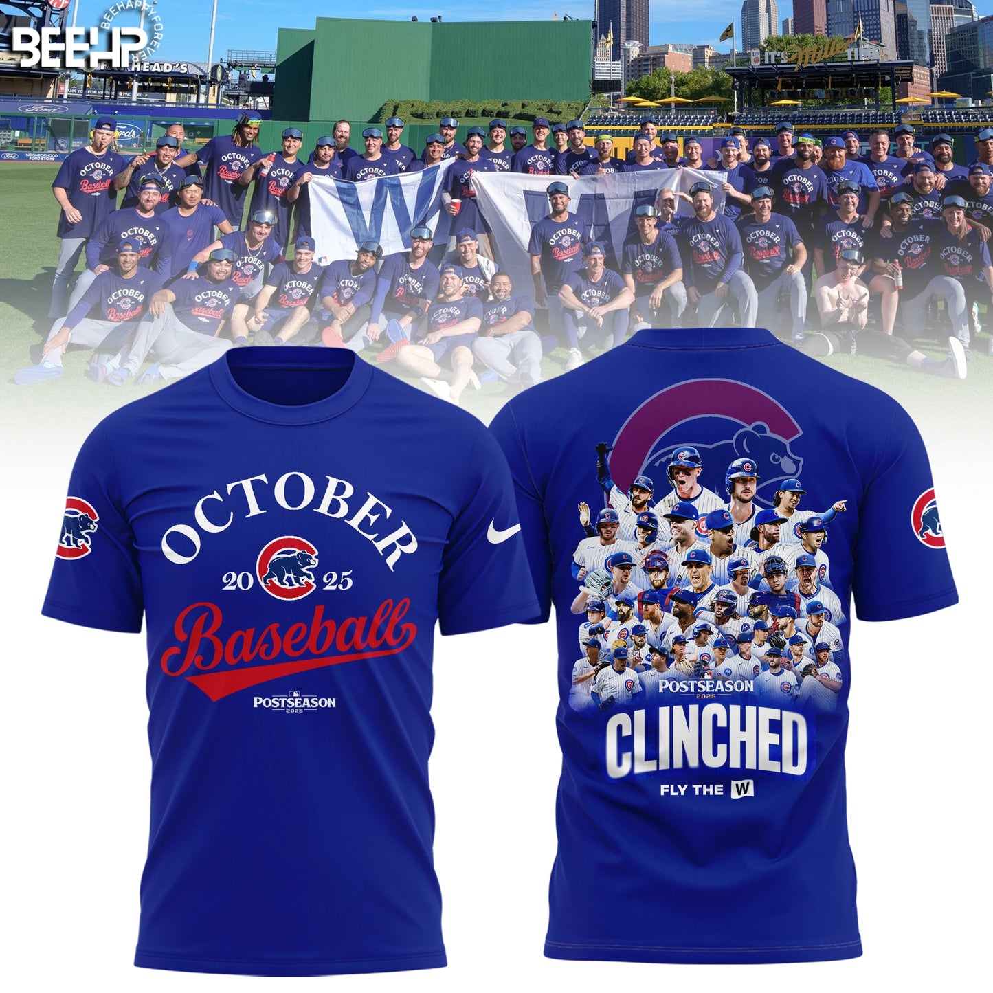 Chicago Cubs 2025 Postseason Limited Edition T-Shirt