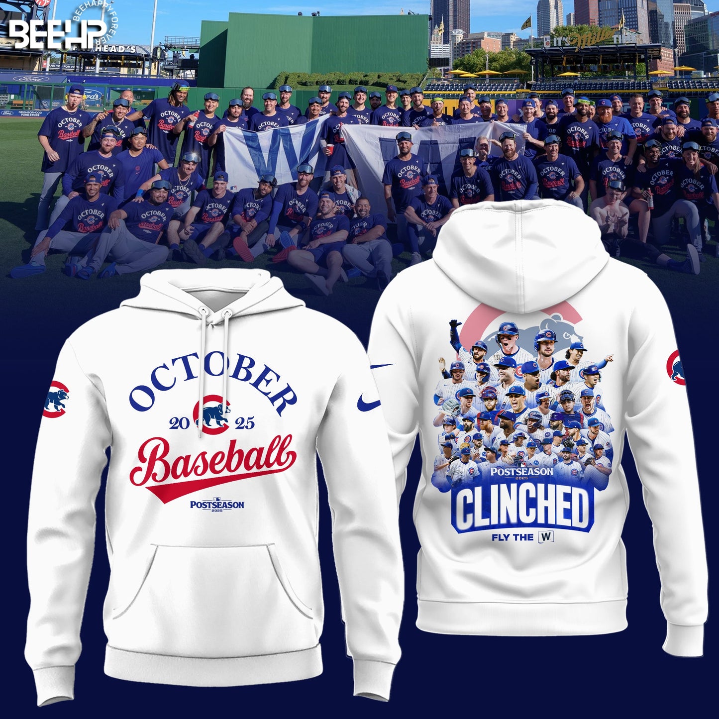 Chicago Cubs 2025 Postseason Limited Edition Hoodie