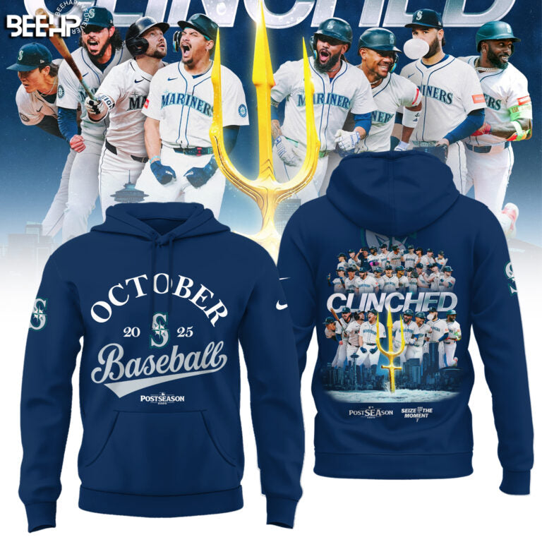 Seattle Mariners October 2025 Postseason Limited Edition Hoodie
