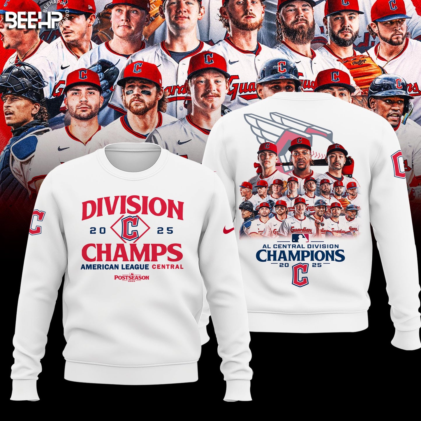 Cleveland Guardians 2025 AL Central Division Champions Limited Edition Shirt