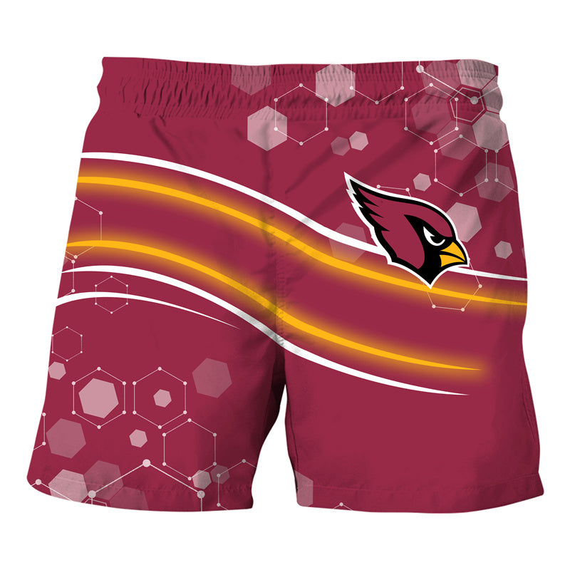 Arizona Cardinals Summer Beach Shorts