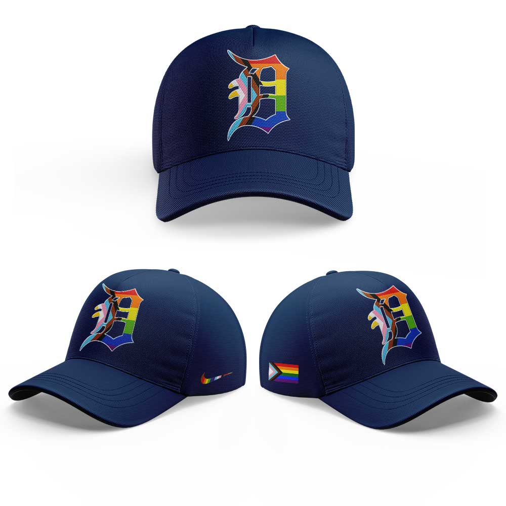 Limited Edition Detroit Tigers LGBT Pride Night New Jersey