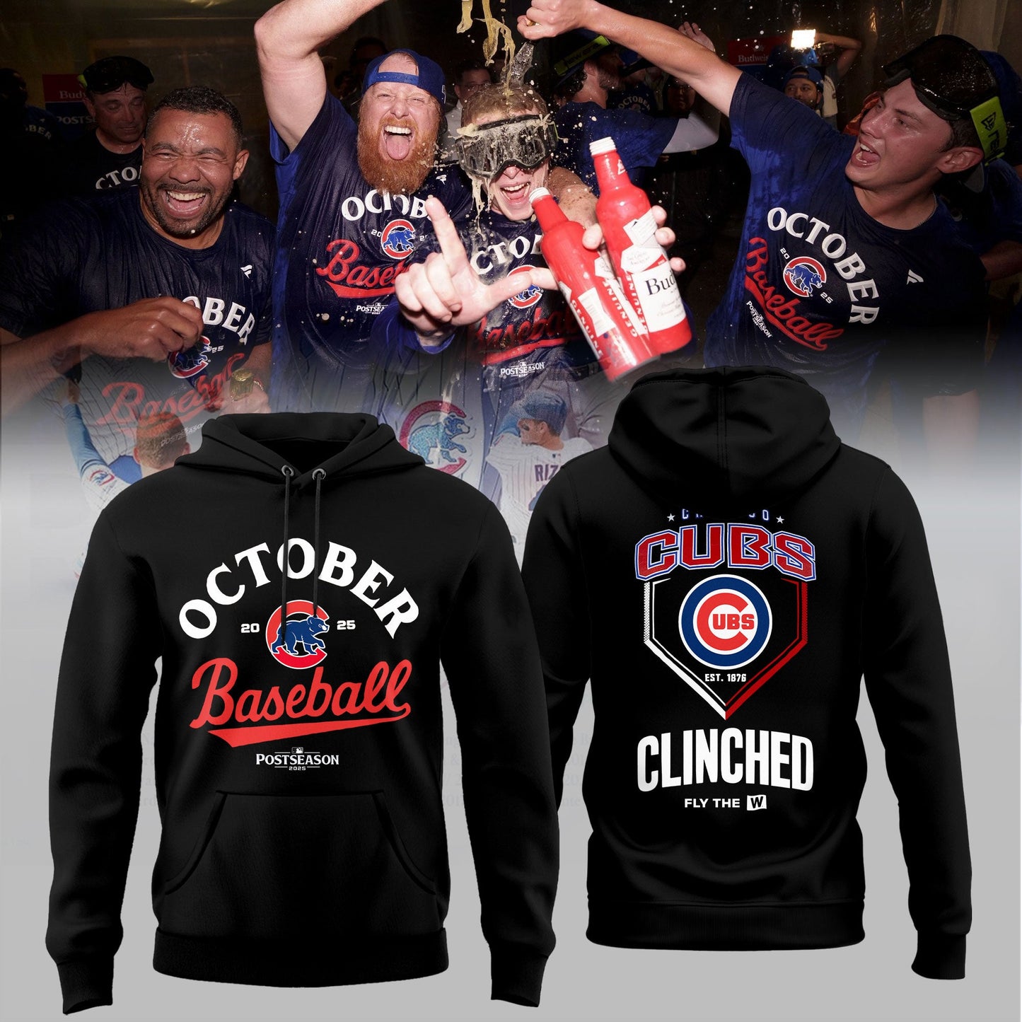 Chicago Cubs 2025 Postseason Limited Edition Hoodie