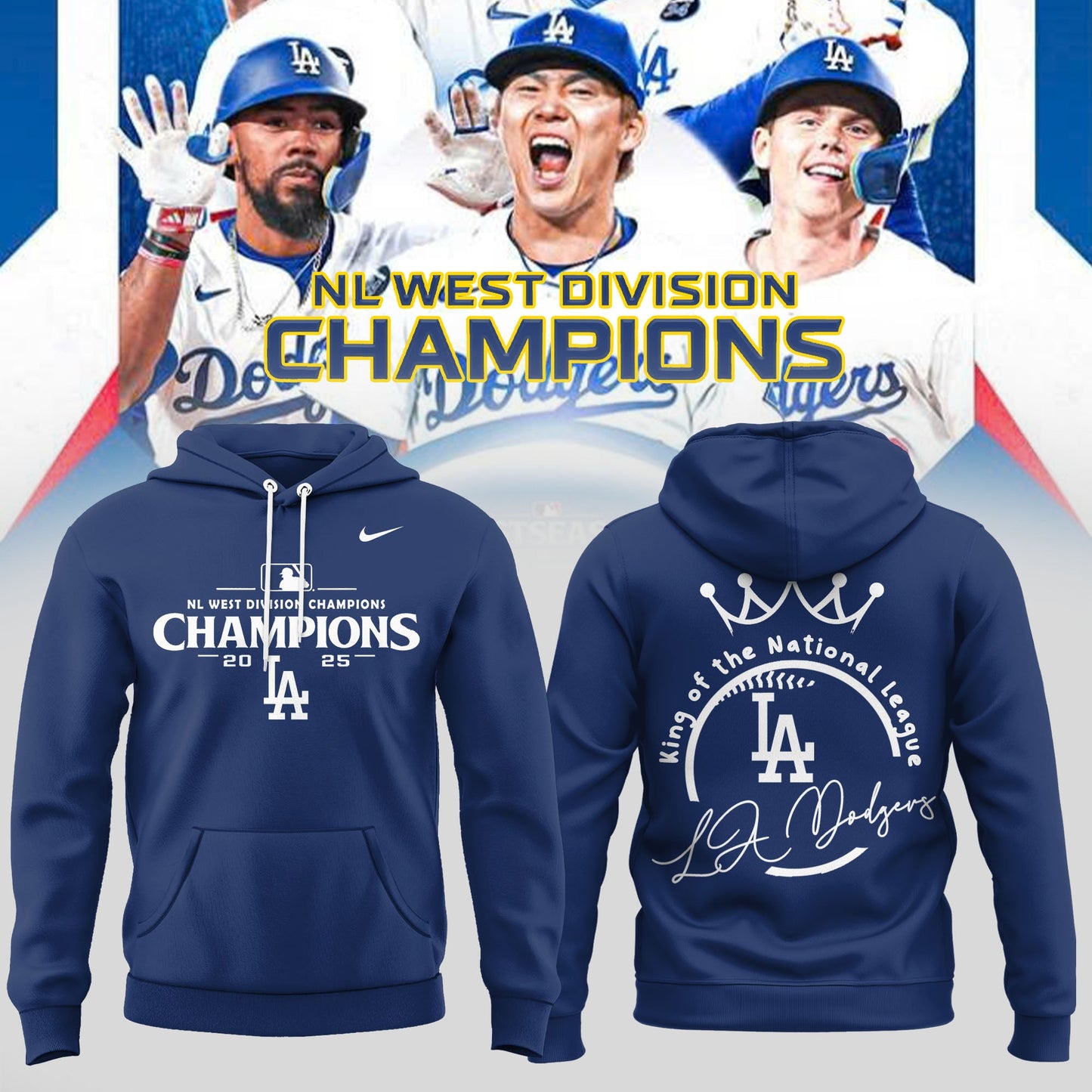 Los Angeles Dodgers NL West Division Champions