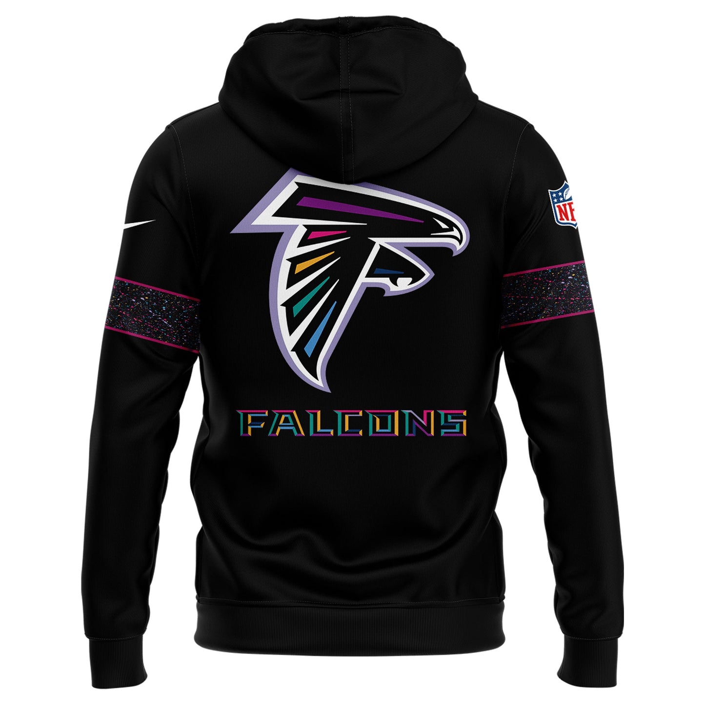 Atlanta Falcons Nike Black 2025 NFL Crucial Catch Limited Edition Hoodie