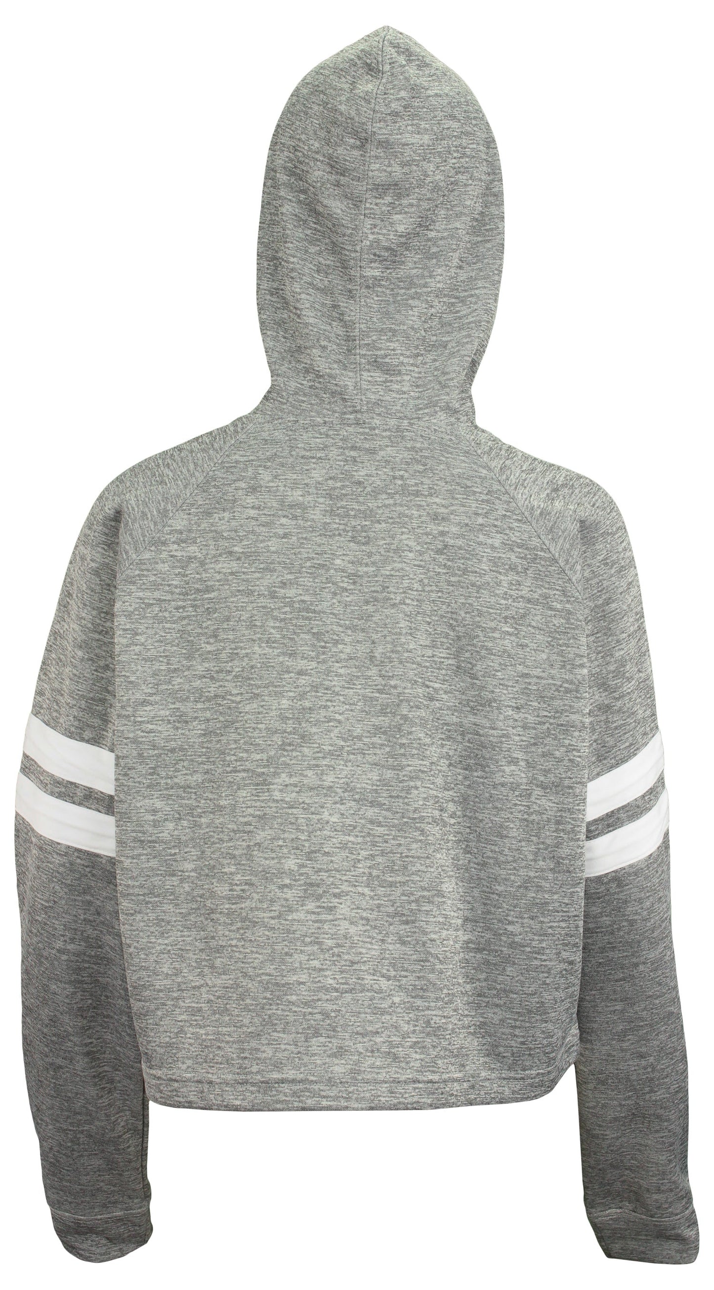 Zubaz NFL Women's Buffalo Bills Hooded Crop Top