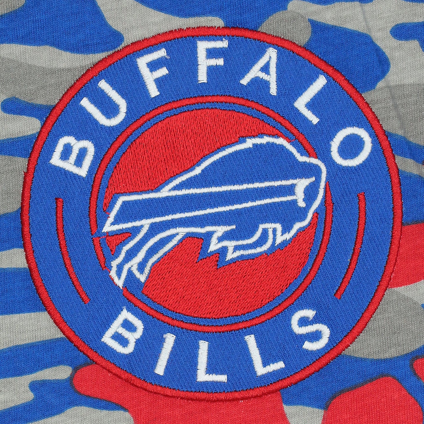 Zubaz NFL Adult Unisex Z88 Embroidered Alt Camo Pants, Buffalo Bills