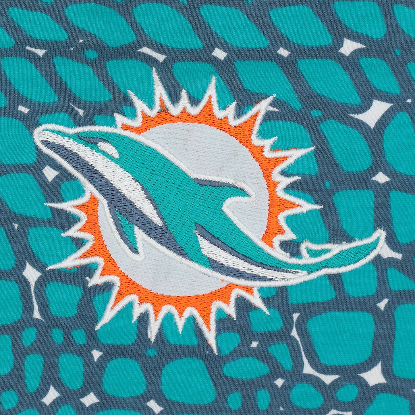 Zubaz NFL Adult Unisex Z88 Embroidered Gator 3 Color Pants, Miami Dolphins