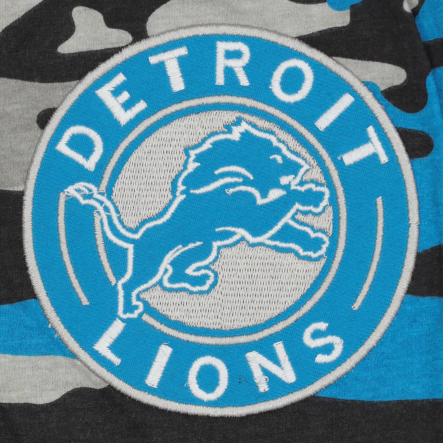 Zubaz NFL Adult Unisex Z88 Embroidered Alt Camo Pants, Detroit Lions