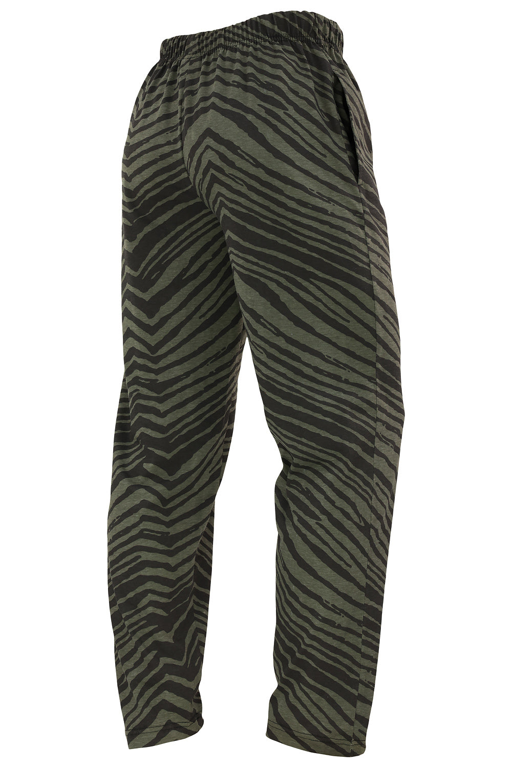 Zubaz NFL Adult Unisex Z88 Black Tonal Pants, Miami Dolphins