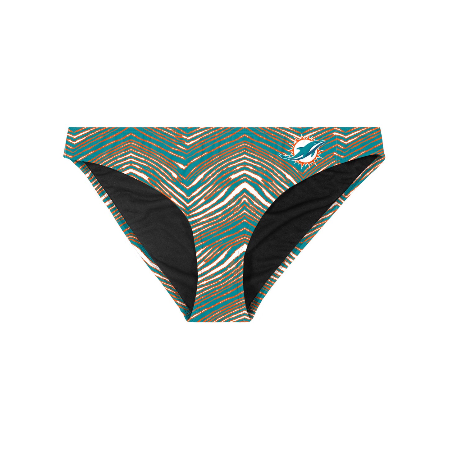 Zubaz NFL Women's Miami Dolphins Exclusive Bikini Bottom