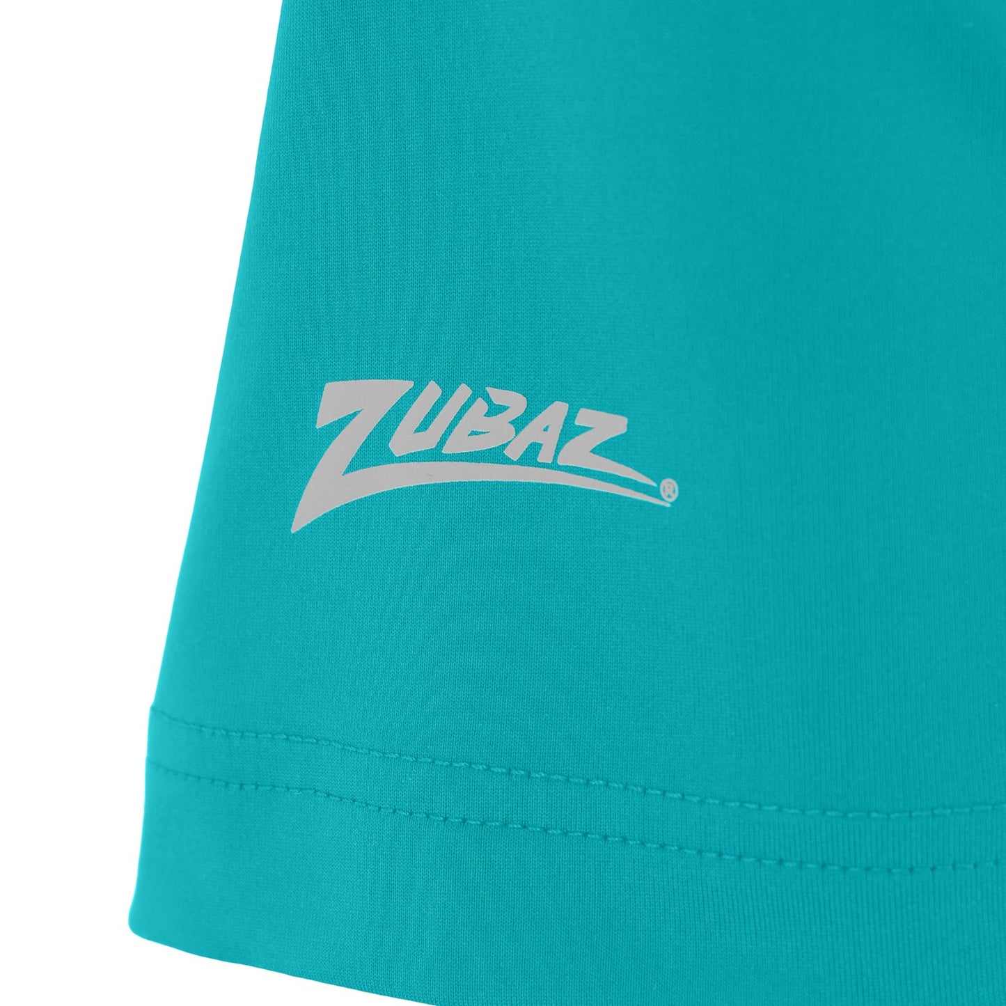 Zubaz NFL Women's Quarterback Team Color Short Sleeve T-Shirt, Miami Dolphins