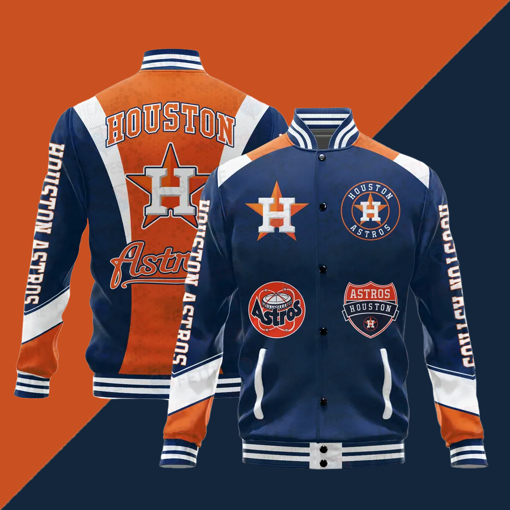 Houston Astros Major League Baseball Unisex Varsity Jacket