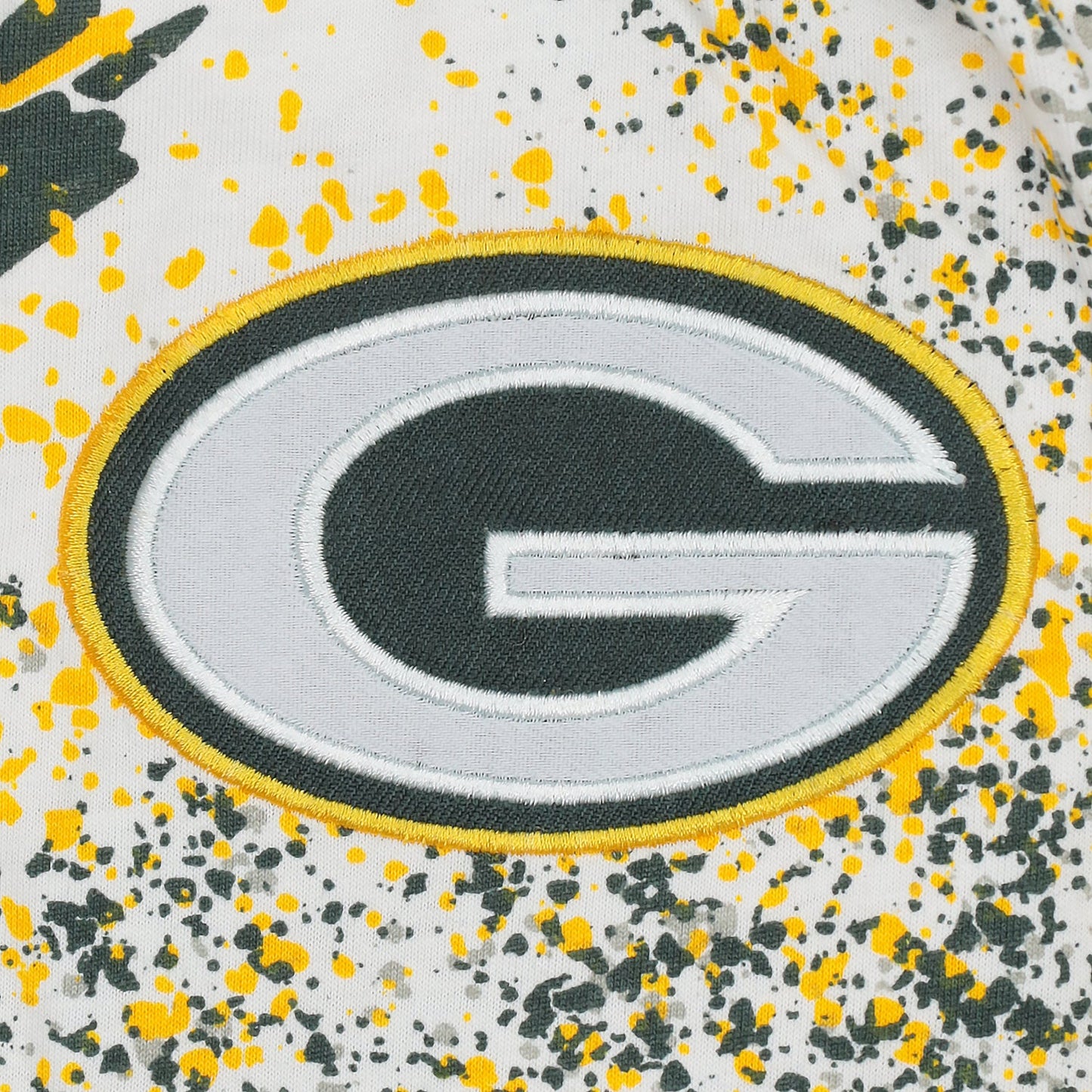 Zubaz NFL Adult Unisex Z88 Embroidered Confetti 3 Color Pants, Green Bay Packers