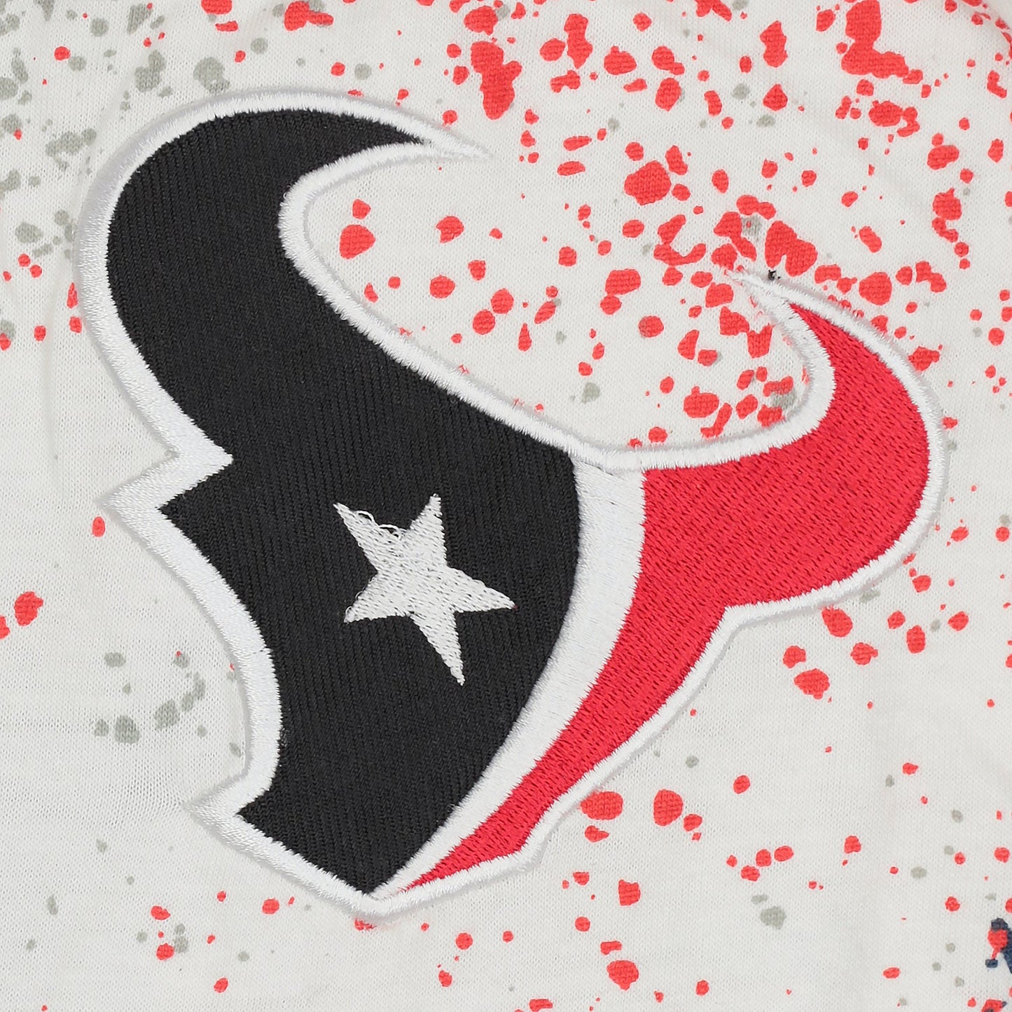 Zubaz NFL Adult Unisex Z88 Embroidered Confetti 3 Color Pants, Houston Texans