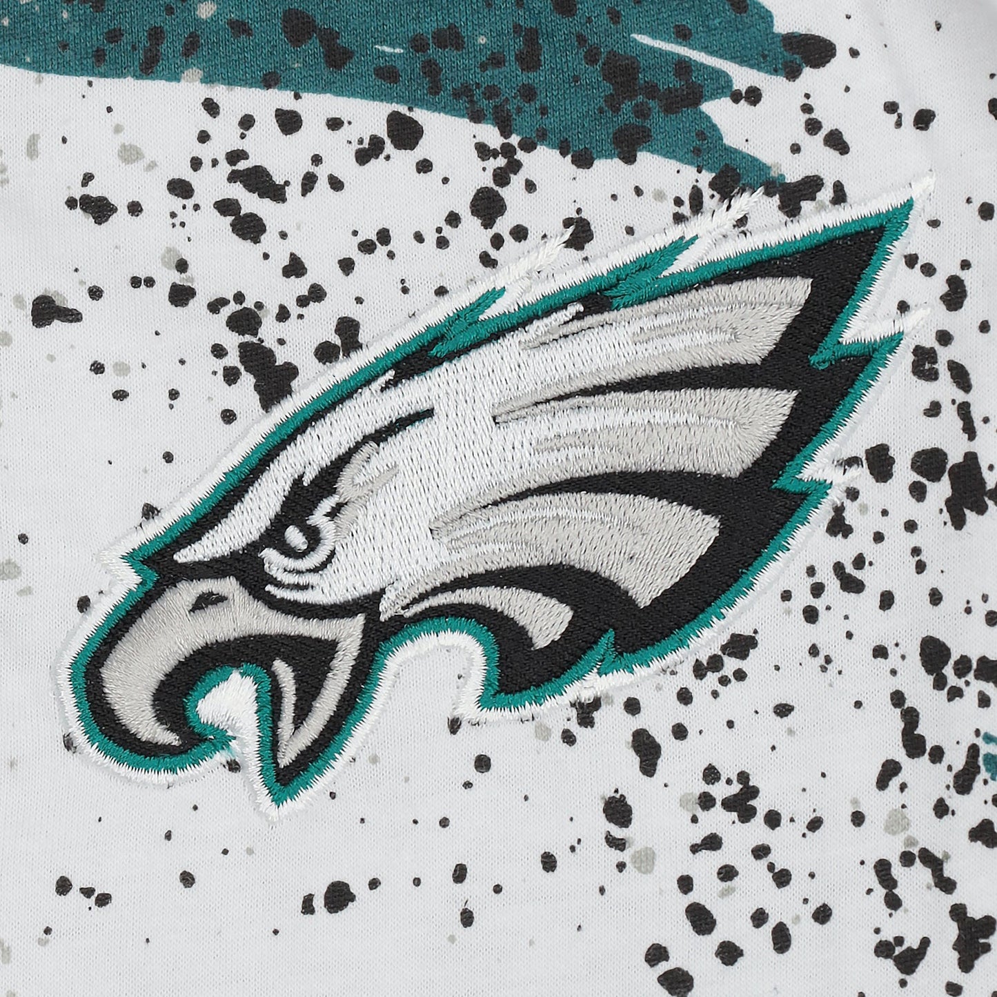 Zubaz NFL Adult Unisex Z88 Embroidered Confetti 3 Color Pants, Philadelphia Eagles