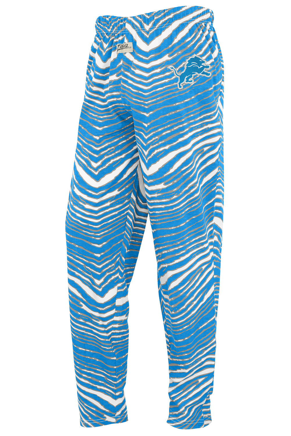 Zubaz NFL UNISEX Z88 Kids Zebra 3C Embroidered Pant, DETROIT LIONS
