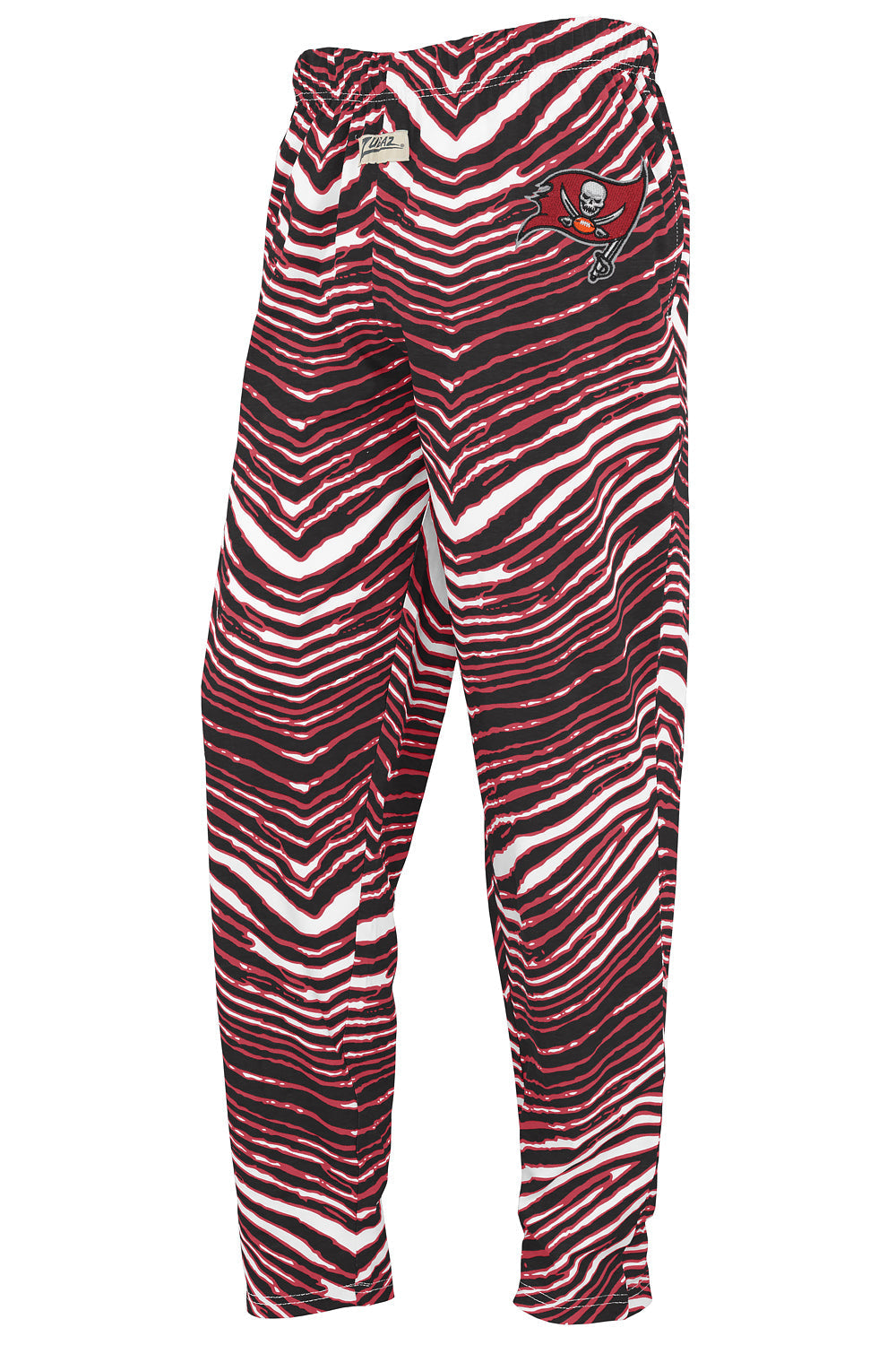 Zubaz NFL UNISEX Z88 Kids Zebra 3C Embroidered Pant, TAMPA BAY BUCCANEERS