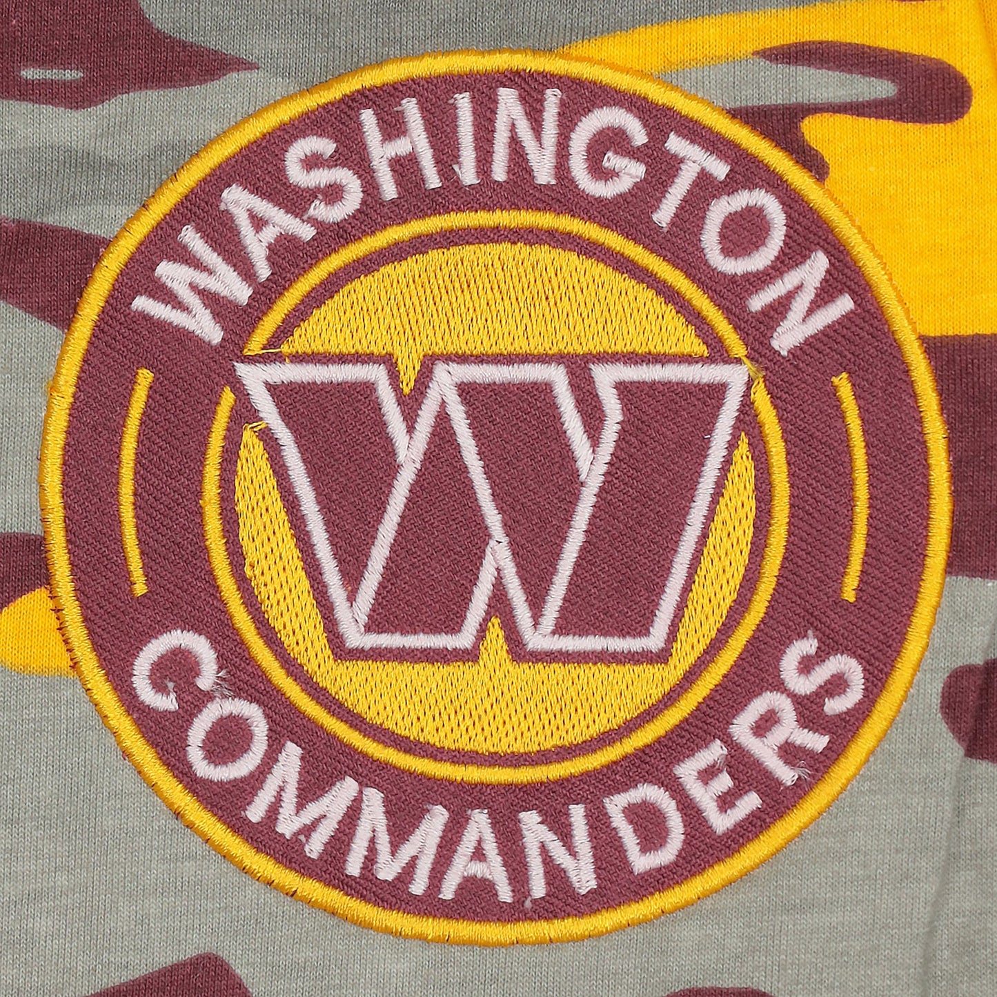 Zubaz NFL Adult Unisex Z88 Embroidered Alt Camo Pants, Washington Commanders