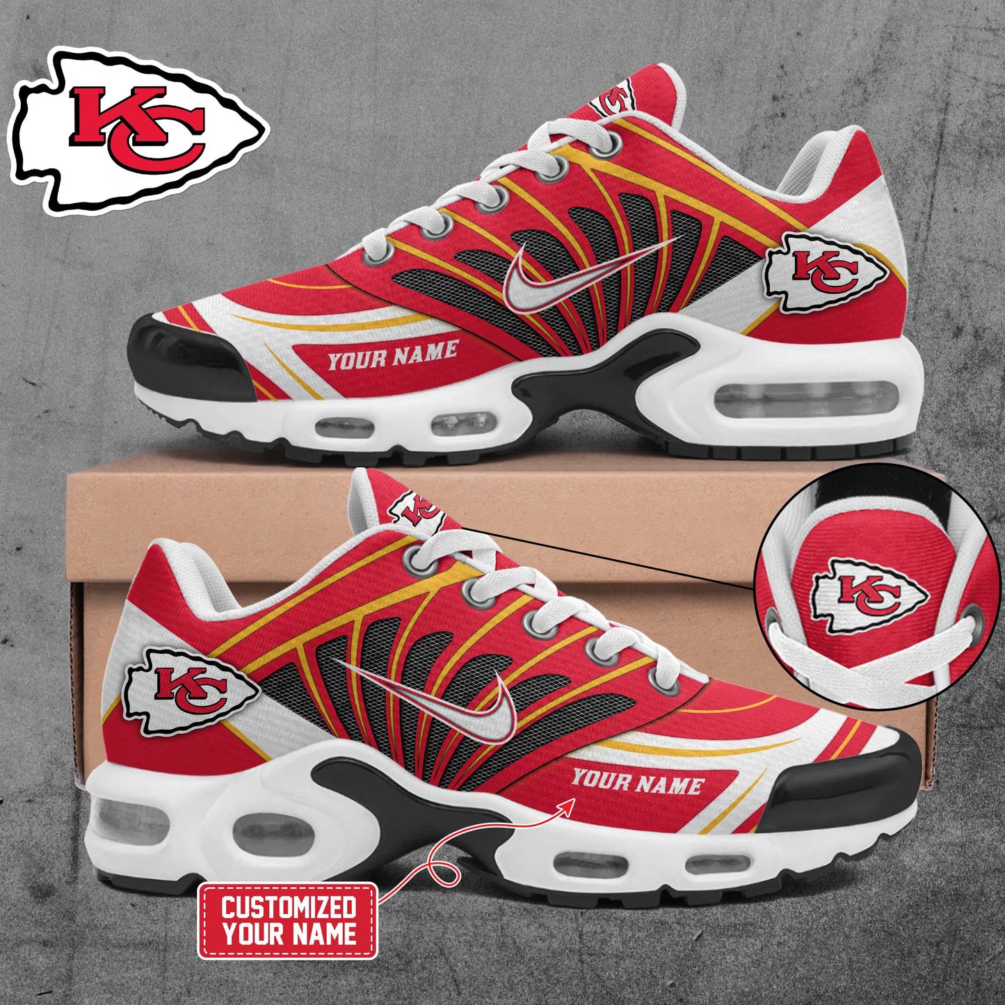 Special Edition Kansas City Chiefs 2025 New Shoes