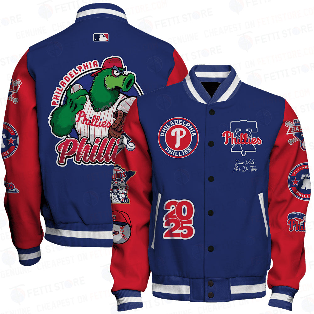 Philadelphia Phillies Major League Baseball Unisex Varsity Jacket