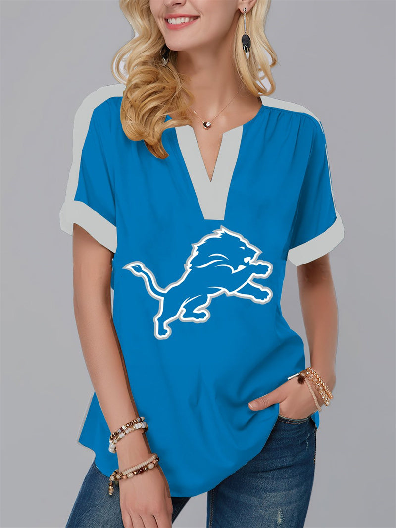 New
Fashion Short Sleeve V-Neck Shirt