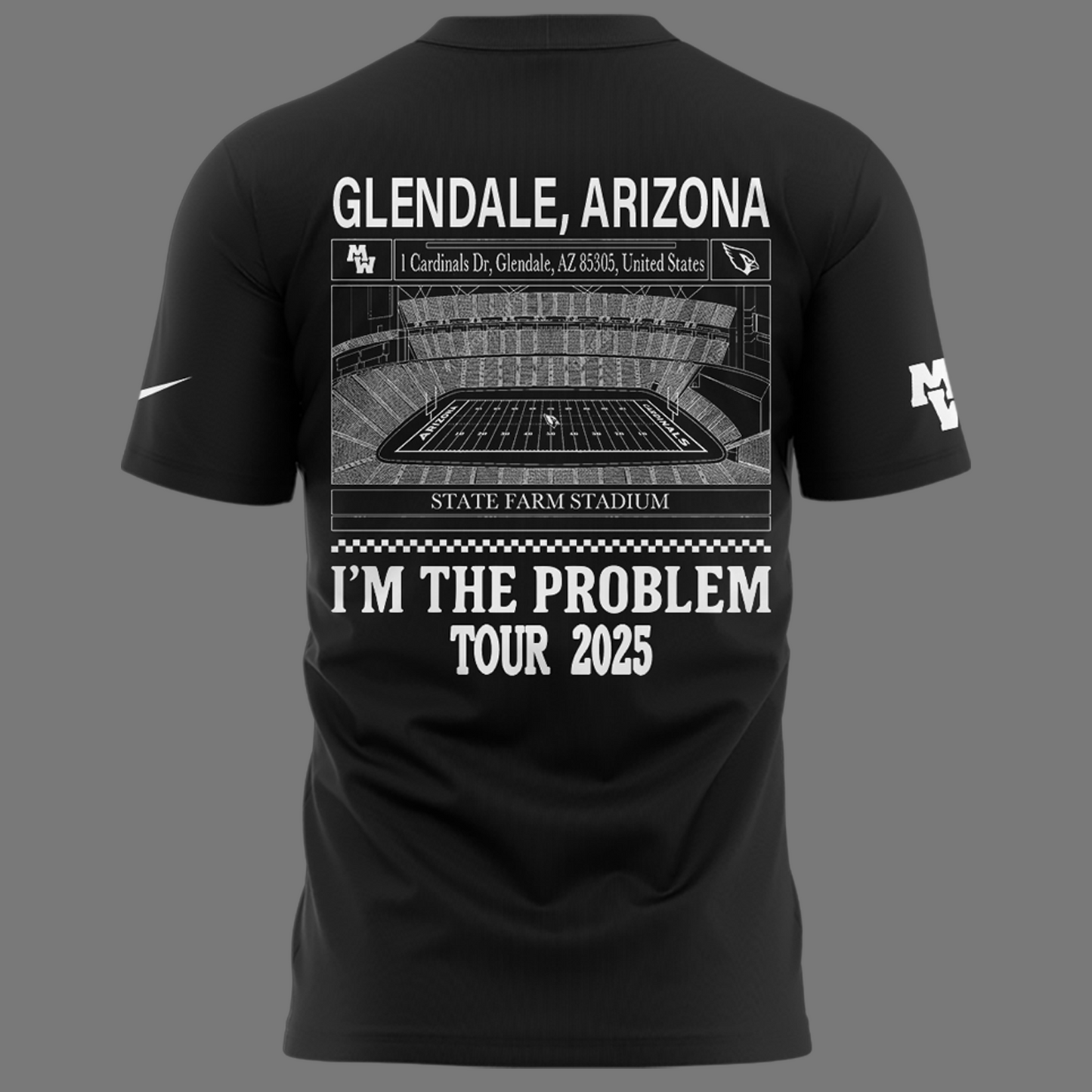 Special New Morgan Wallen x Arizona Cardinals Tshirt