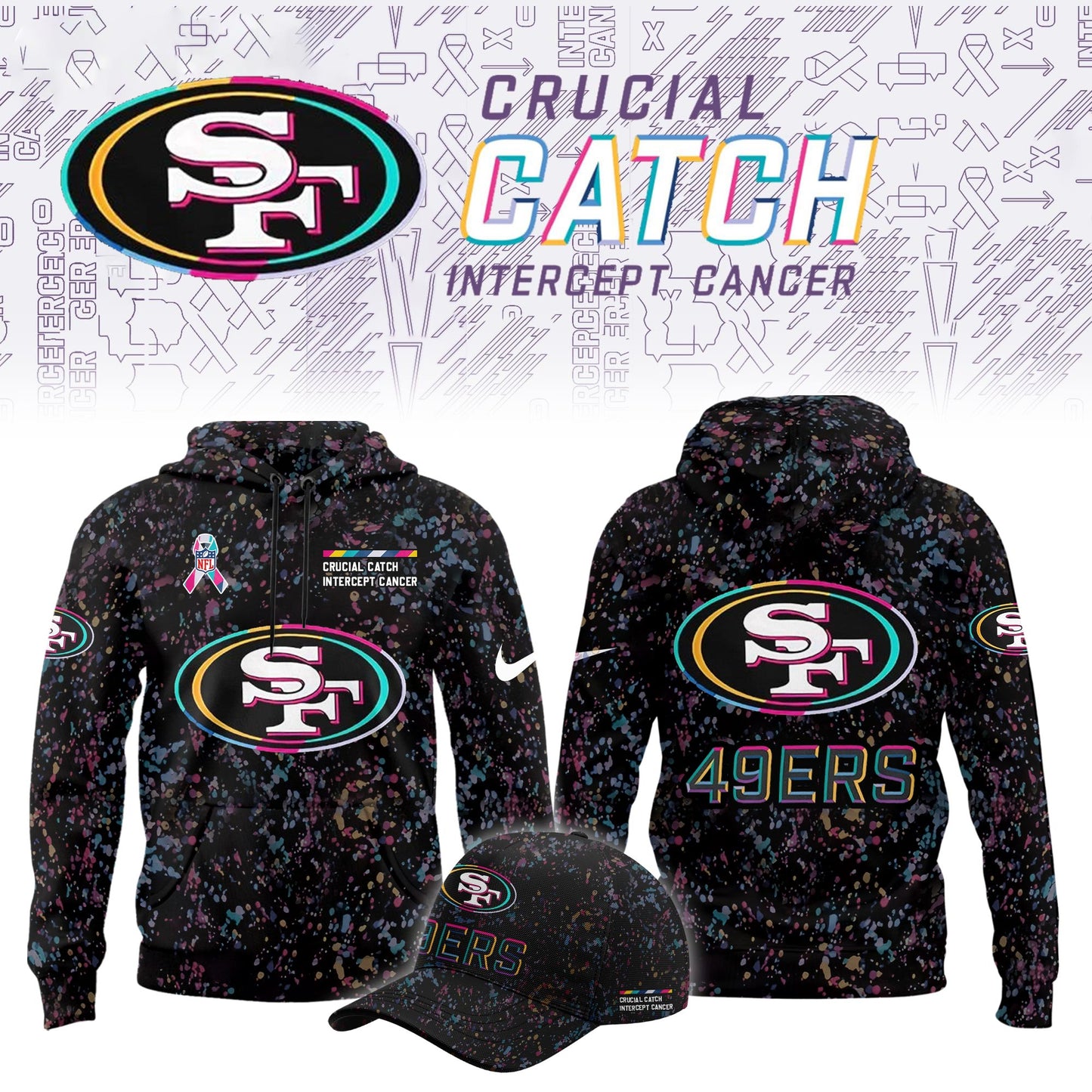 San Francisco 49ers Crucial Catch Limited Hoodie