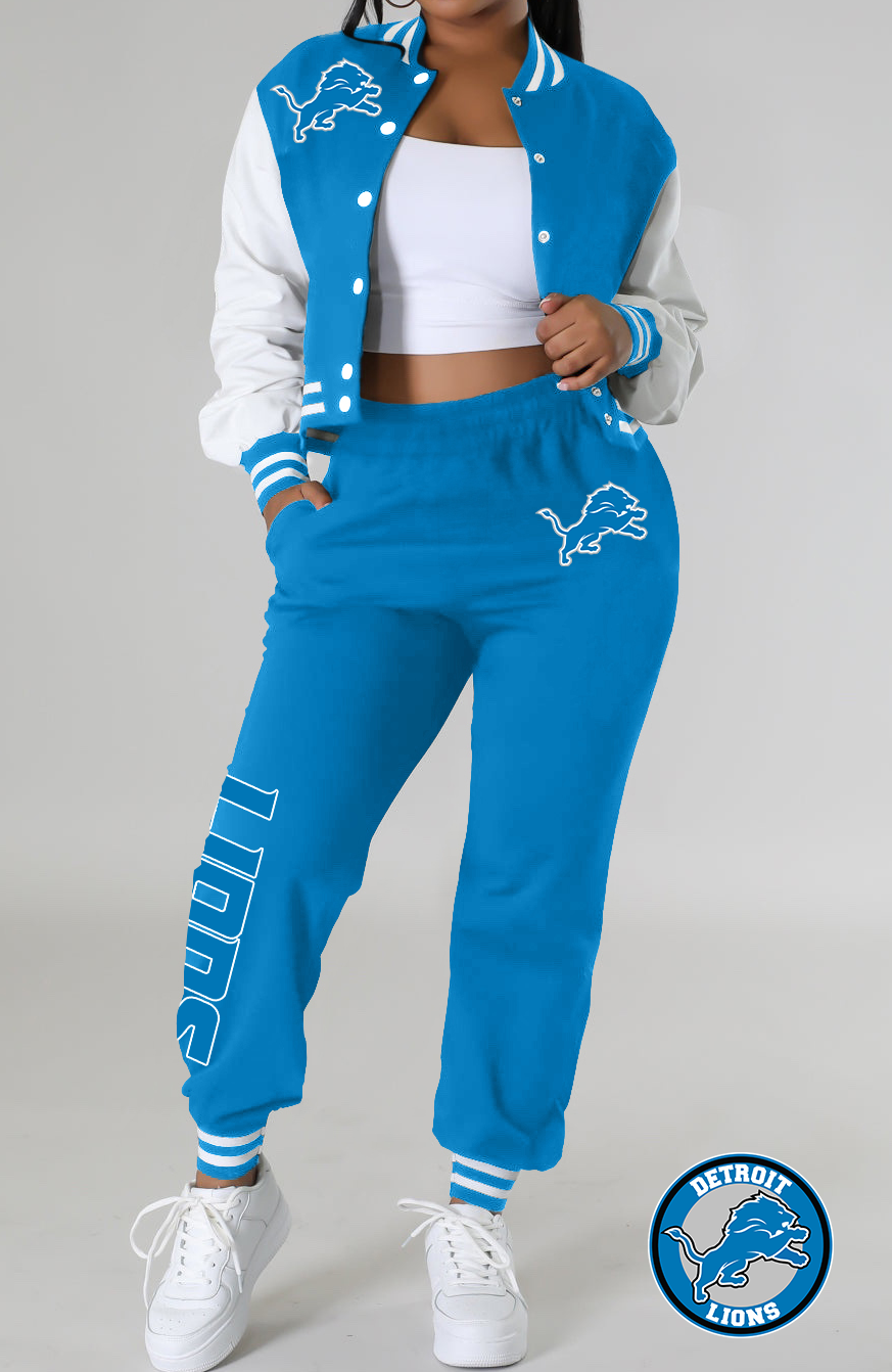 Detroit Lions 2pcs Casual Set