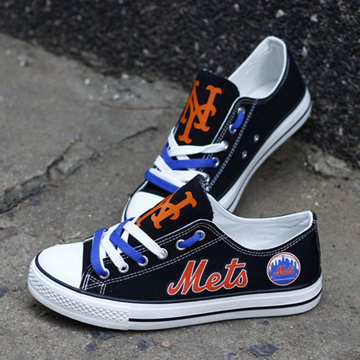 Casual printed low-top canvas shoes unisex