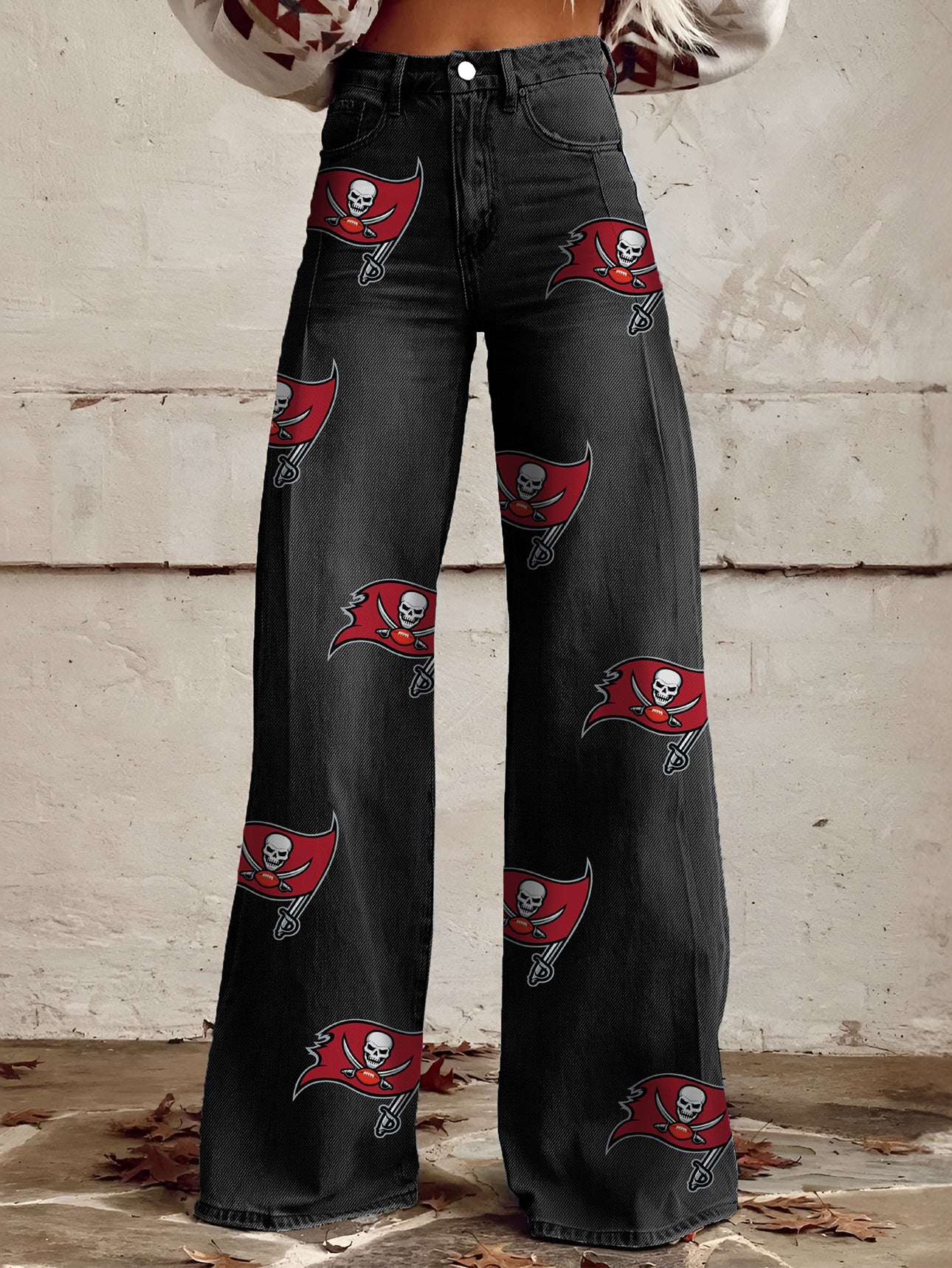 Women's Vintage casual wide LegPants