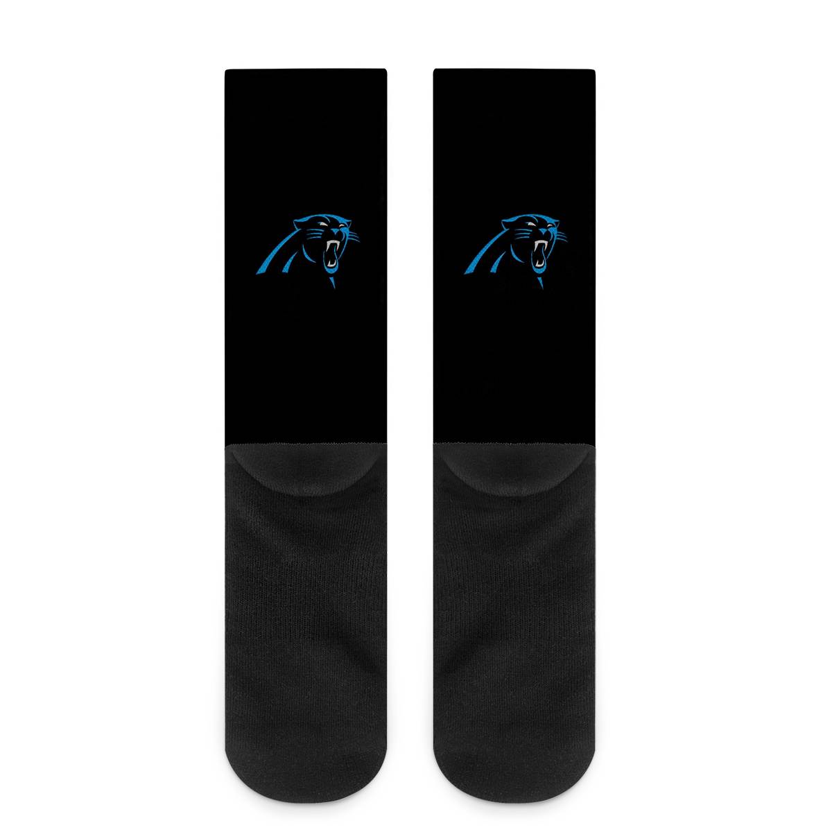 Carolina Panthers For Bare Feet Crew Socks