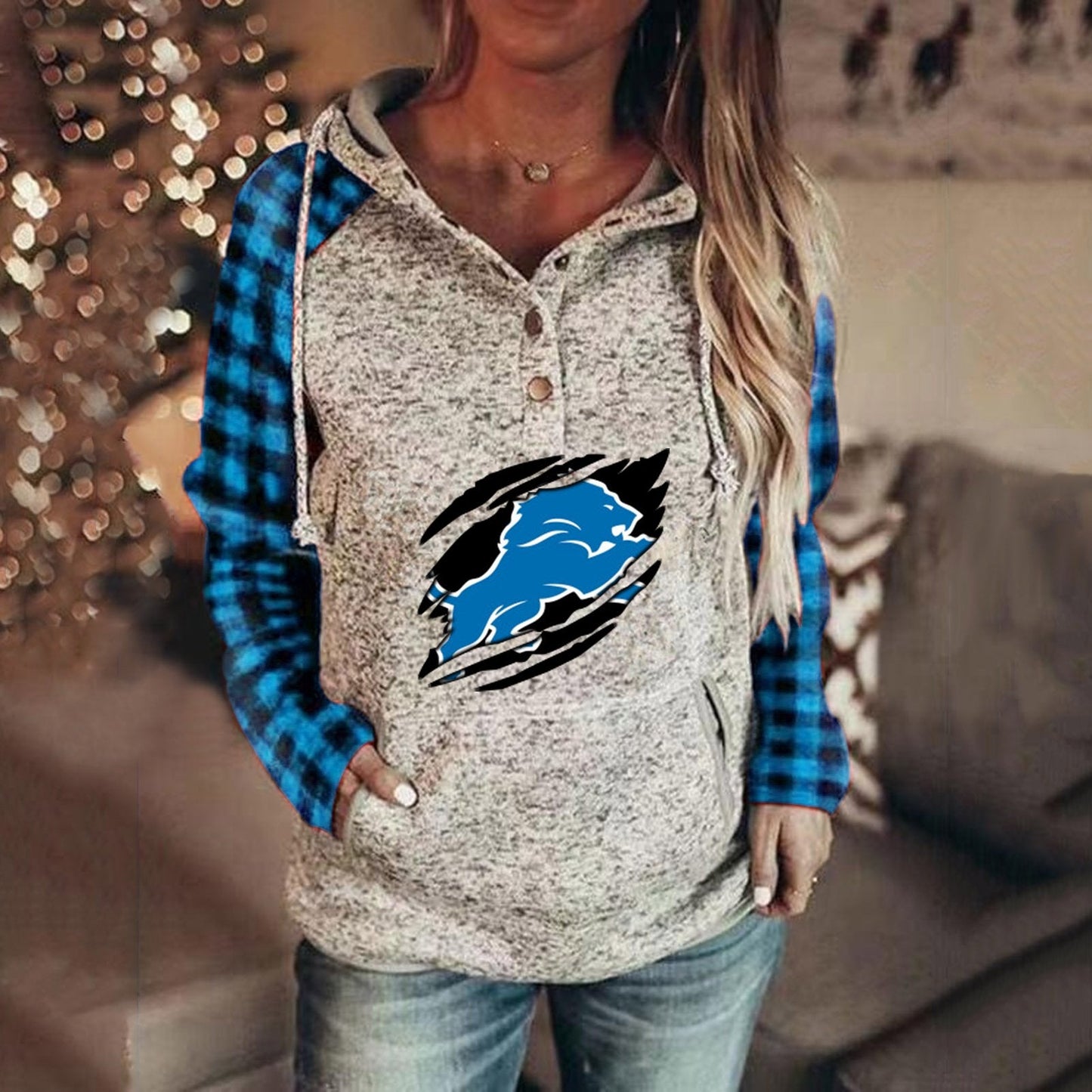 New 3D Printed Splicing Hoodie