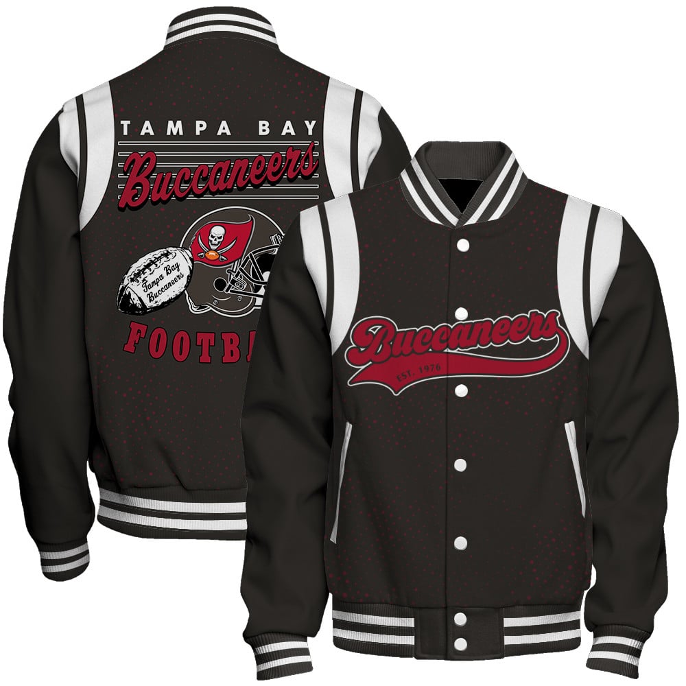 Tampa Bay Buccaneers National Football League 2025 Make Your Mark Unisex Varsity Jacket