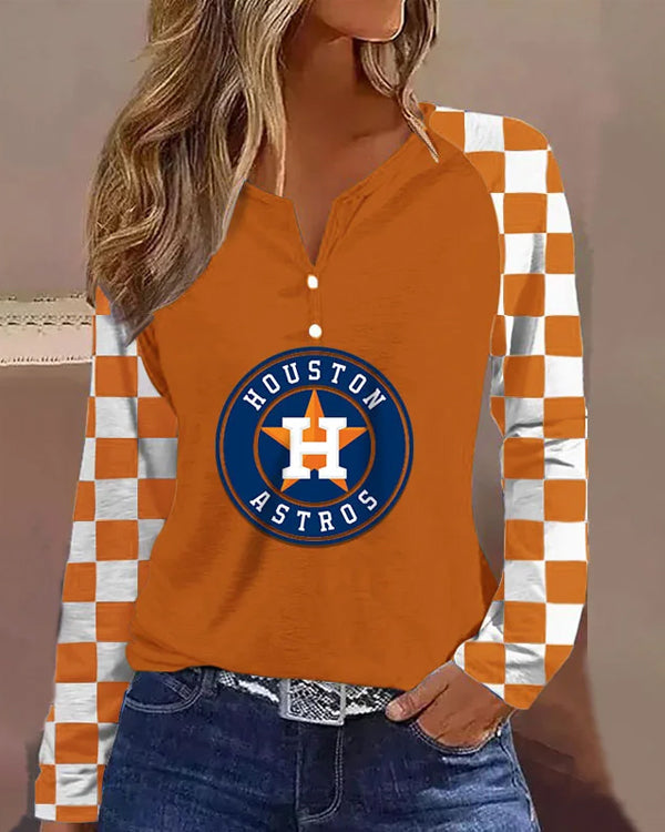 V NECK SHIFT CASUAL BLOUSE