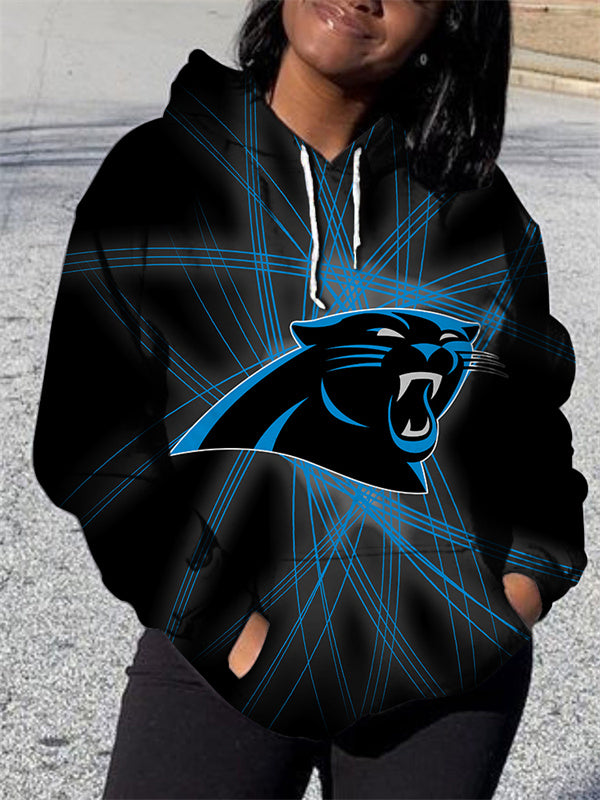 Carolina Panthers
3D Printed Pocket Pullover Hoodie