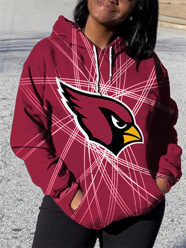 Arizona Cardinals
3D Printed Pocket Pullover Hoodie