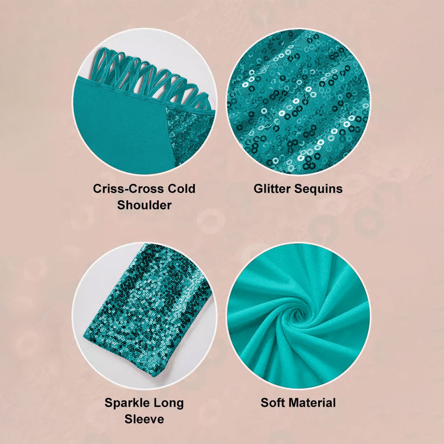 Color-Blocked Criss-Cross One Shoulder Blouse