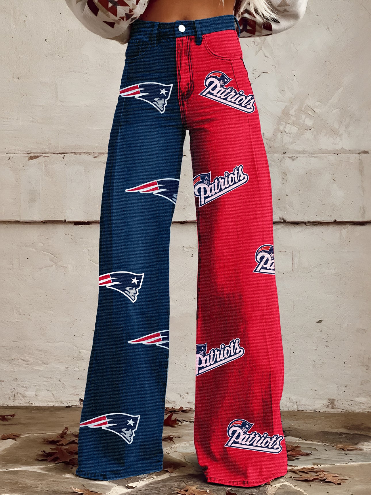 Women's Vintage casual wide LegPants